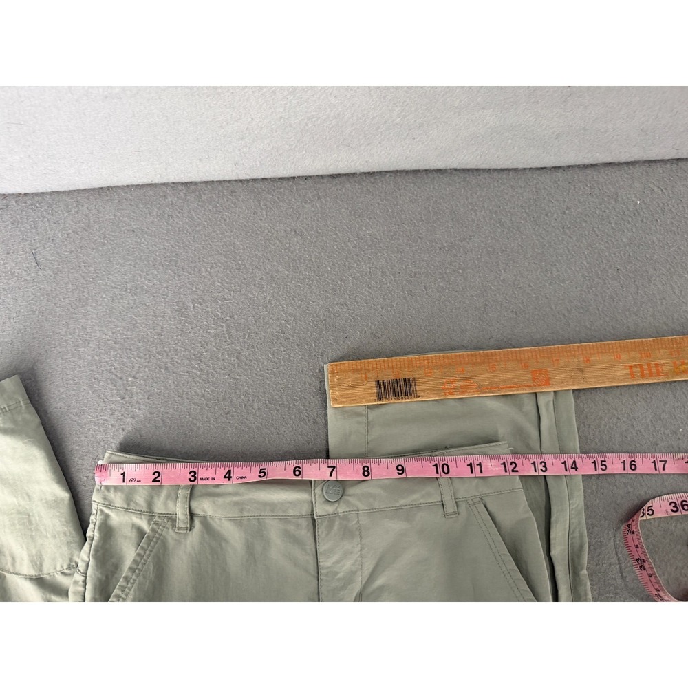 REI Coop Pants Girls S 8 Gray Convertible Zip Off Utility Camping Trail Outdoor - Picture 10 of 16